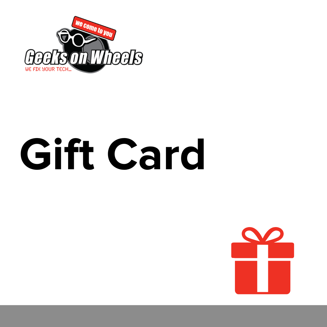 Geeks on Wheels Gift Card